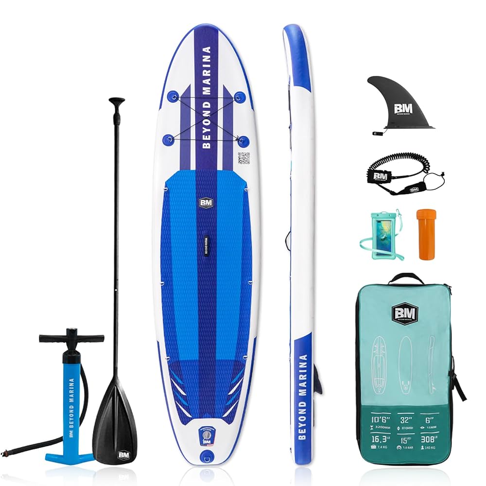 Beyond Marina SUPボード スタンドアップパドルボード長320cm Amazon | Beyond Marina supボード スタンドアップパドルボード